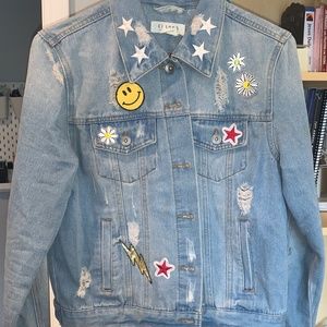 Pi Phi Custom MC19 Denim Jacket with Patches